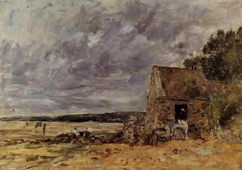 尤金 佈丹 The Rocks at Saint-Vaast-la-Hougue 尤金 佈丹 The Rocks at Saint-Vaast-la-Hougue